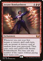 Magic the Gathering Card - Arcane Bombardment - MTG Circle