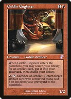 Magic the Gathering Card - Goblin Engineer - MTG Circle