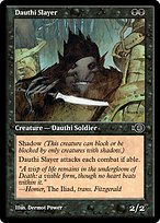 Magic the Gathering Card - Dauthi Slayer - MTG Circle