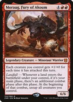 Magic the Gathering Card - Moraug, Fury of Akoum - MTG Circle