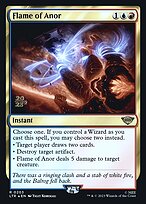 Magic the Gathering Card - Flame of Anor - MTG Circle