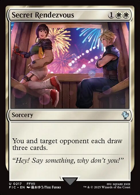 Magic the Gathering Card - Secret Rendezvous - MTG Circle