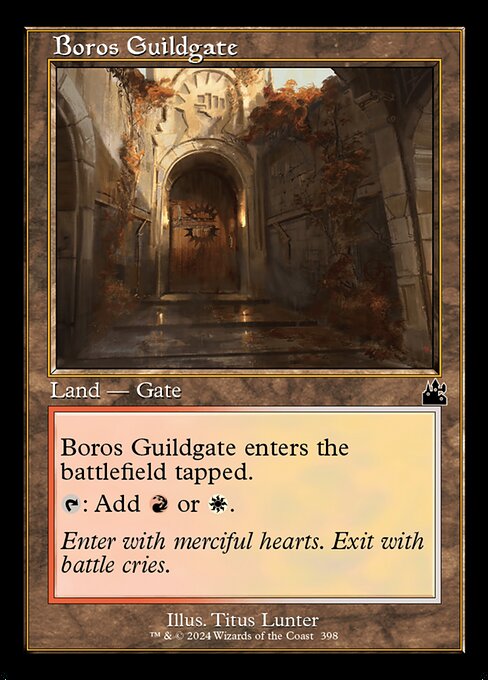 Magic the Gathering Card - Boros Guildgate - MTG Circle