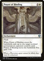 Magic the Gathering Card - Prayer of Binding - MTG Circle