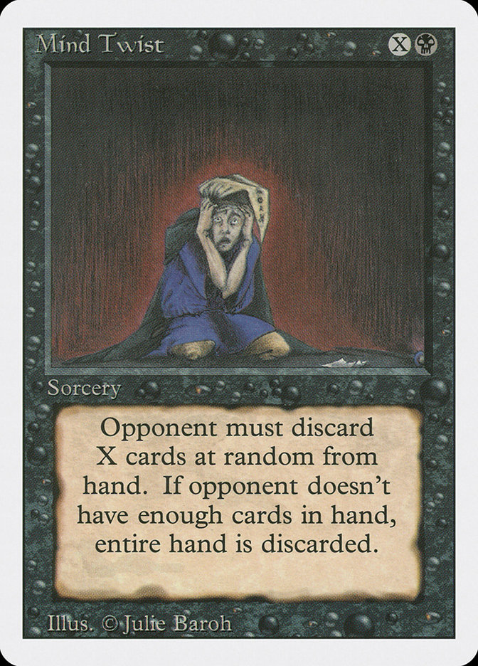 Magic the Gathering Card - Mind Twist - MTG Circle