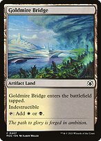 Magic the Gathering Card - Goldmire Bridge - MTG Circle