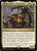 Magic the Gathering Card - Borborygmos and Fblthp - MTG Circle