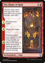 Magic the Gathering Card - The Flame of Keld - MTG Circle