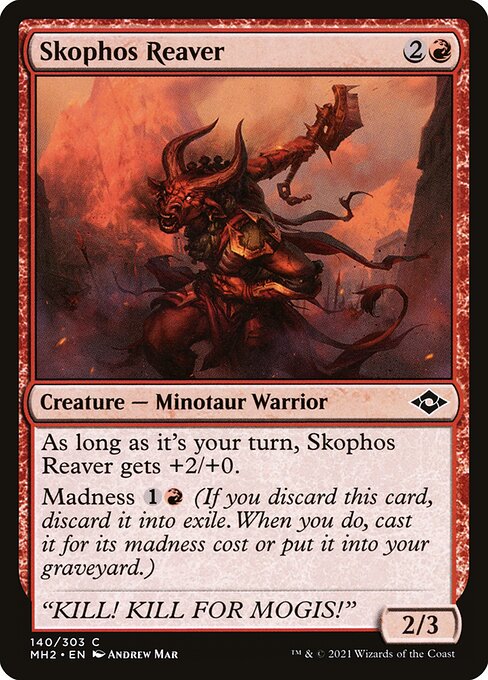Magic the Gathering Card - Skophos Reaver - MTG Circle