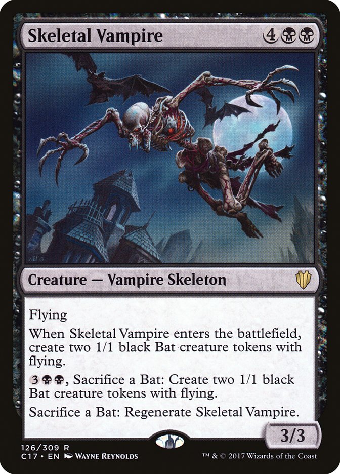 Magic the Gathering Card - Skeletal Vampire - MTG Circle