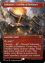 Magic the Gathering Card - Sokenzan, Crucible of Defiance - MTG Circle