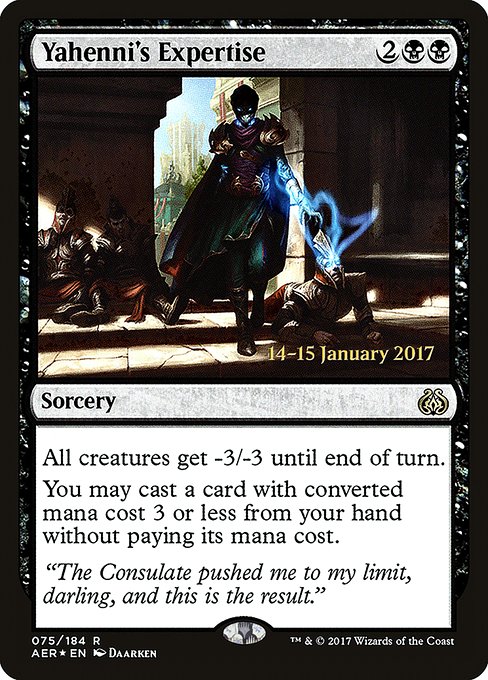 Magic the Gathering Card - Yahenni's Expertise - MTG Circle