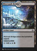 Magic the Gathering Card - Mistvault Bridge - MTG Circle