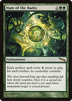 Magic the Gathering Card - Hum of the Radix - MTG Circle
