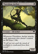 Magic the Gathering Card - Thornbow Archer - MTG Circle