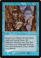Magic the Gathering Card - Intuition - MTG Circle