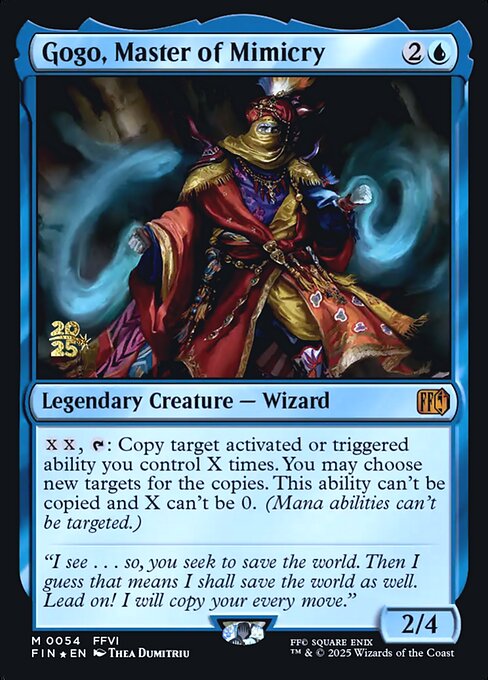 Magic the Gathering Card - Gogo, Master of Mimicry - MTG Circle