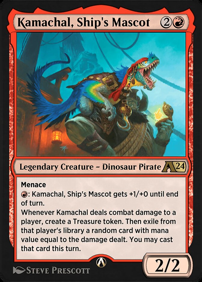Magic the Gathering Card - Kamachal, Ship's Mascot - MTG Circle