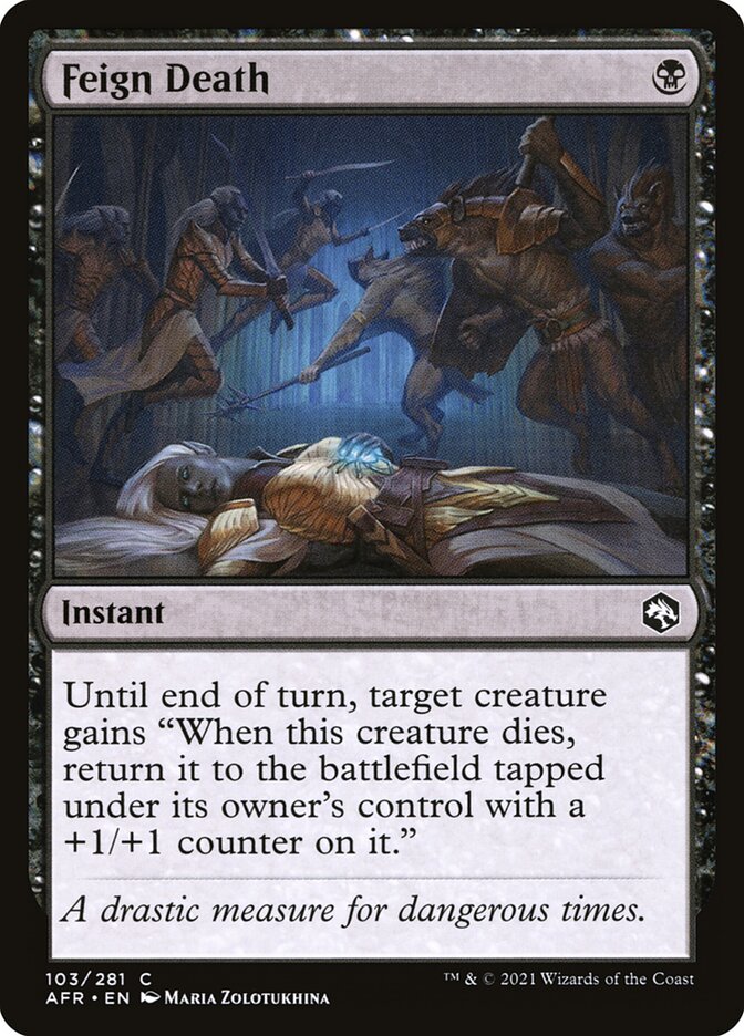 Magic the Gathering Card - Feign Death - MTG Circle