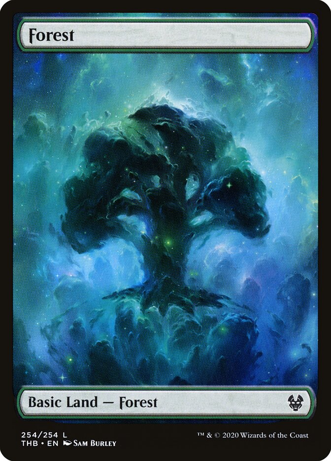 Magic the Gathering Card - Forest - MTG Circle