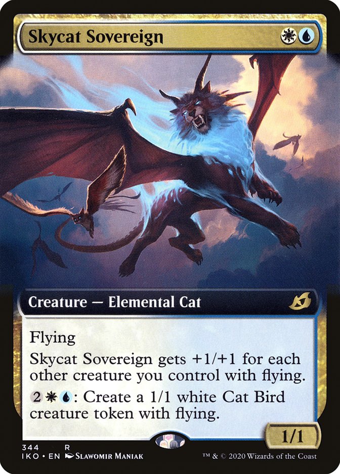 Magic the Gathering Card - Skycat Sovereign - MTG Circle