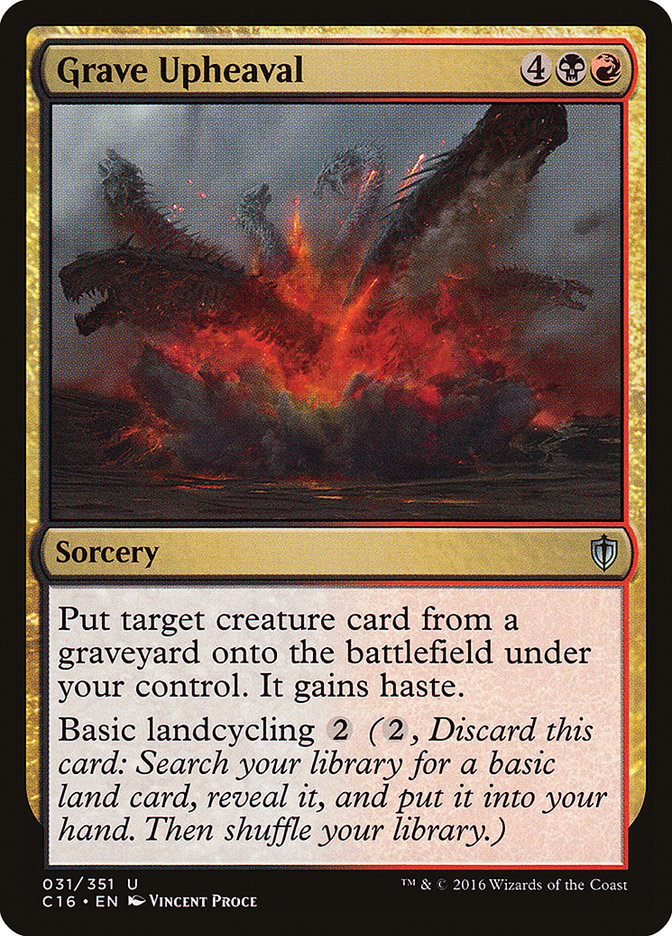 Magic the Gathering Card - Grave Upheaval - MTG Circle
