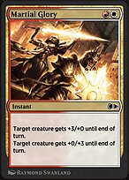 Magic the Gathering Card - Martial Glory - MTG Circle