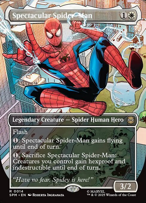 Magic the Gathering Card - Spectacular Spider-Man - MTG Circle