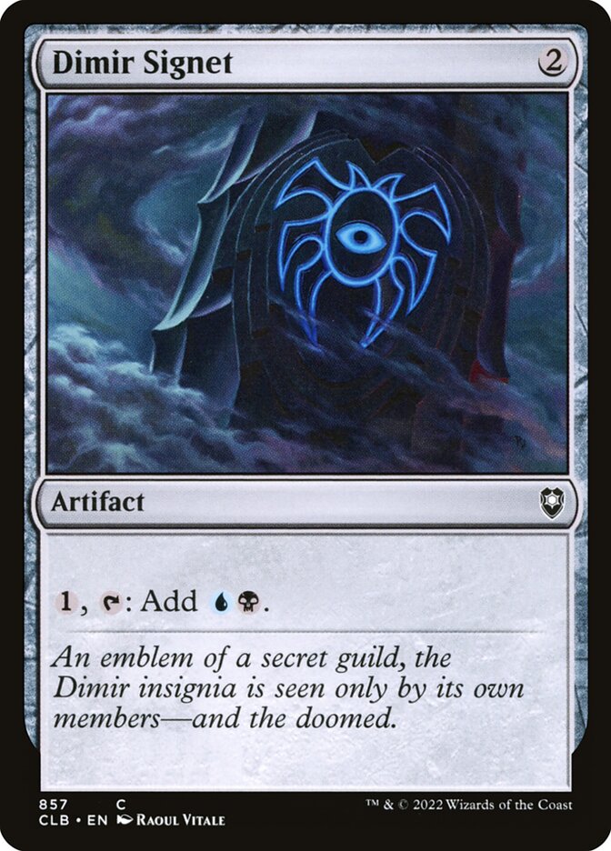 Magic the Gathering Card - Dimir Signet - MTG Circle