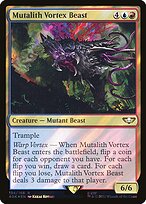 Magic the Gathering Card - Mutalith Vortex Beast - MTG Circle