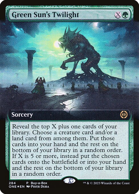 Magic the Gathering Card - Green Sun's Twilight - MTG Circle