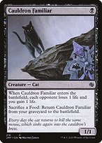 Magic the Gathering Card - Cauldron Familiar - MTG Circle