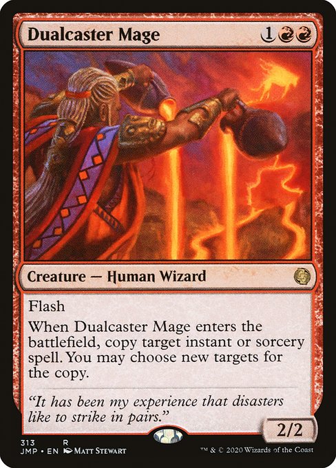 Magic the Gathering Card - Dualcaster Mage - MTG Circle