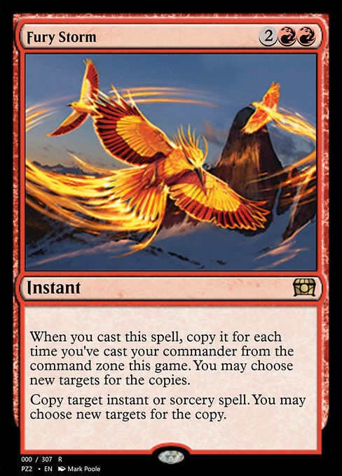 Magic the Gathering Card - Fury Storm - MTG Circle