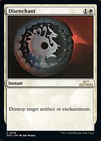 Magic the Gathering Card - Disenchant - MTG Circle