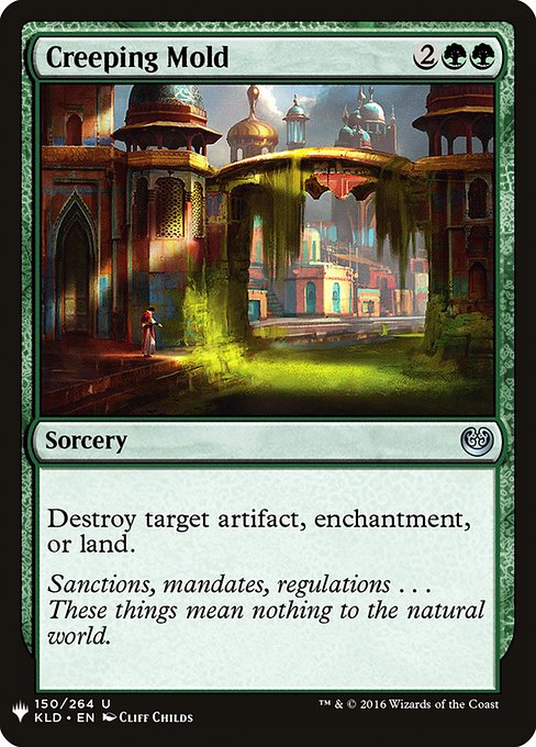 Magic the Gathering Card - Creeping Mold - MTG Circle