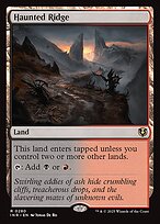 Magic the Gathering Card - Haunted Ridge - MTG Circle