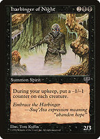 Magic the Gathering Card - Harbinger of Night - MTG Circle