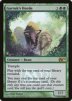 Magic the Gathering Card - Garruk's Horde - MTG Circle