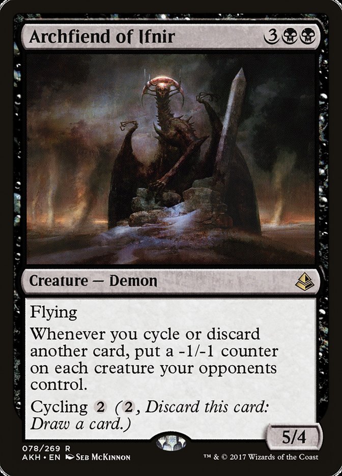 Magic the Gathering Card - Archfiend of Ifnir - MTG Circle