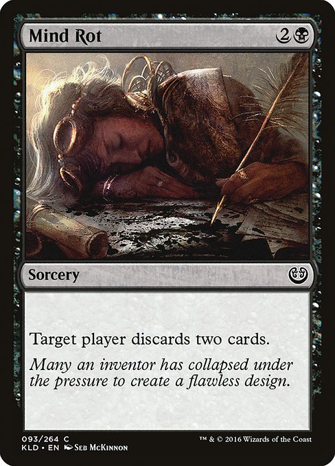 Magic the Gathering Card - Mind Rot - MTG Circle