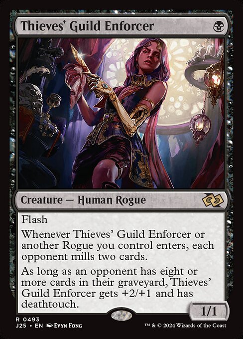 Magic the Gathering Card - Thieves' Guild Enforcer - MTG Circle