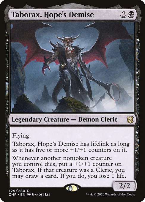Magic the Gathering Card - Taborax, Hope's Demise - MTG Circle