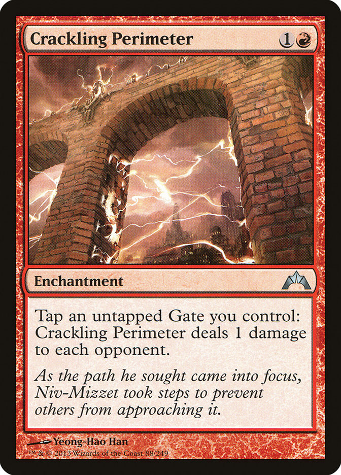 Magic the Gathering Card - Crackling Perimeter - MTG Circle