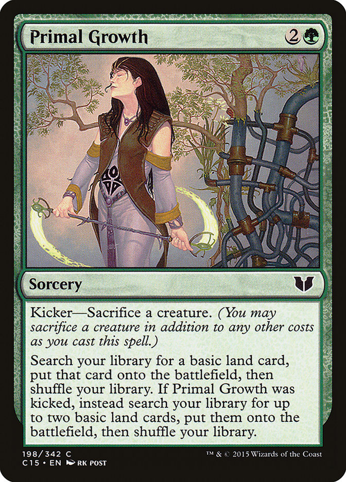 Magic the Gathering Card - Primal Growth - MTG Circle