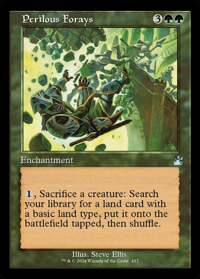 Magic the Gathering Card - Perilous Forays - MTG Circle