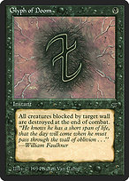 Magic the Gathering Card - Glyph of Doom - MTG Circle