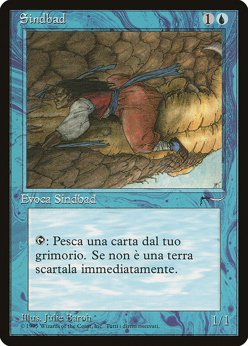 Magic the Gathering Card - Sindbad - MTG Circle