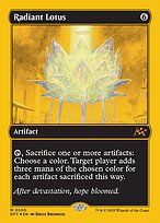 Magic the Gathering Card - Radiant Lotus - MTG Circle