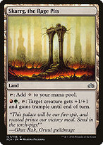 Magic the Gathering Card - Skarrg, the Rage Pits - MTG Circle